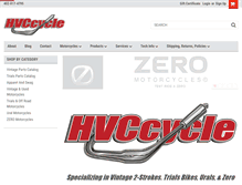 Tablet Screenshot of hvccycle.net